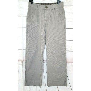 Lee No Gap Waistband 6 Petite Brown Cotton/Spandex Stretch Pants 469549J